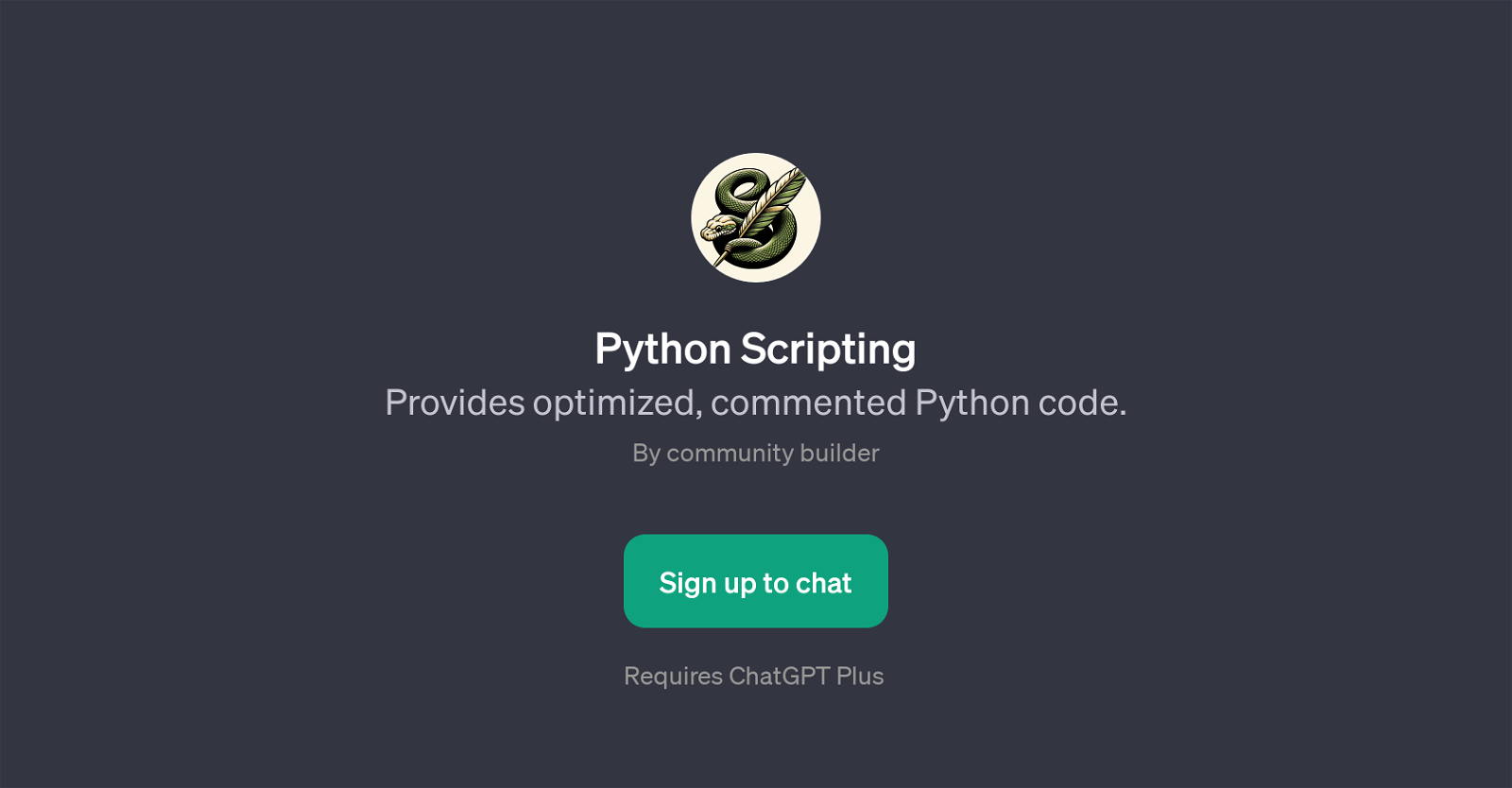 Python Scripting website