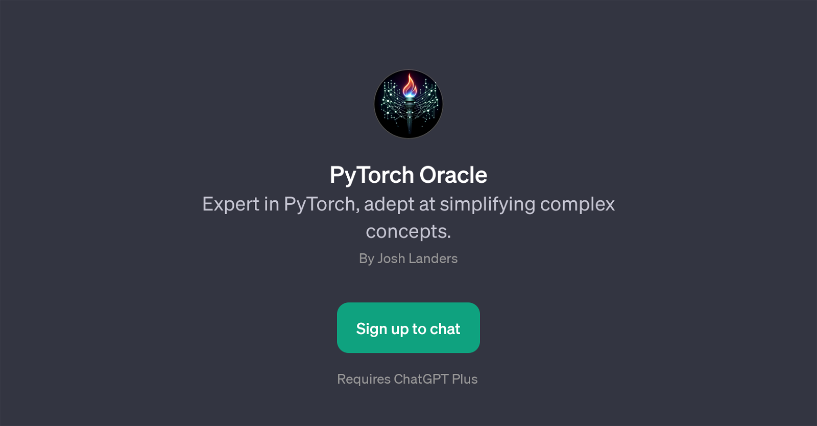 PyTorch Oracle website