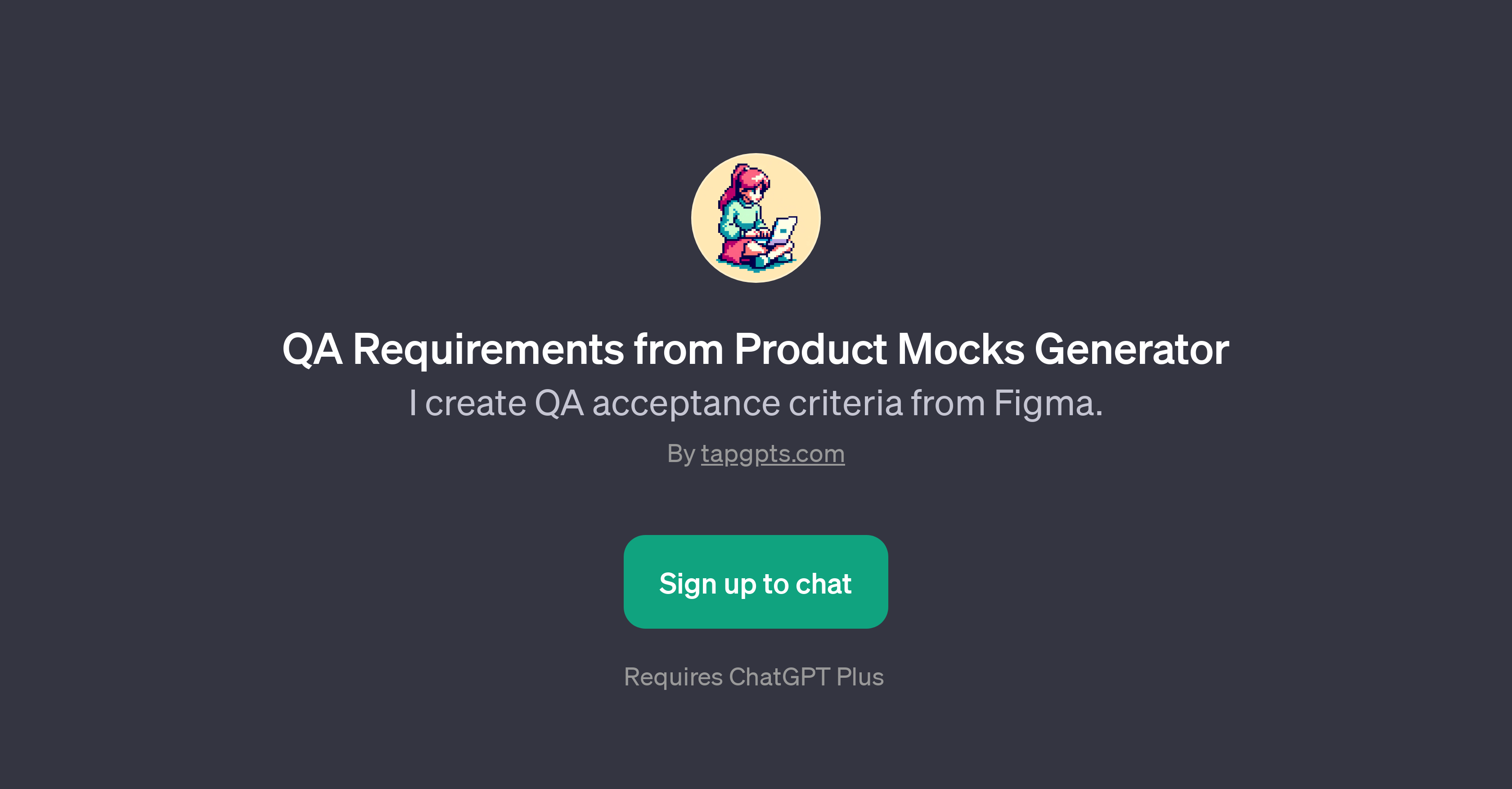 QA Requirements from Product Mocks Generator Qa criteria generation