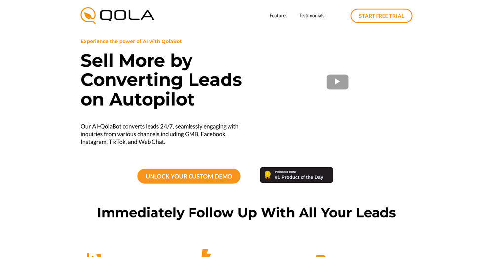 Qolabot website