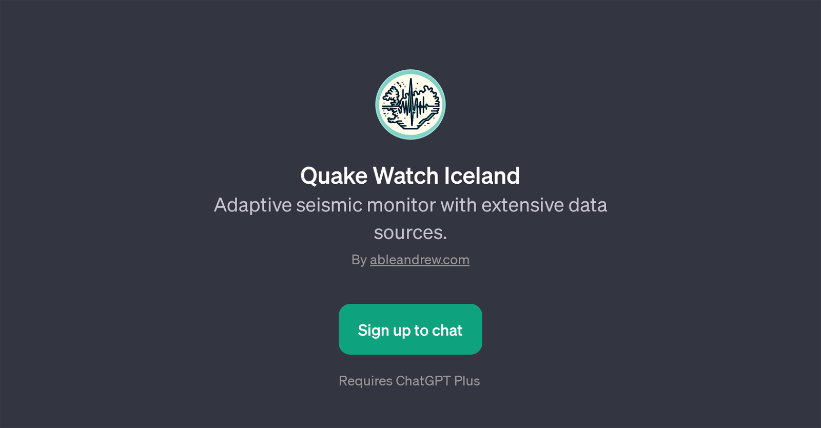 Quake Watch Iceland website