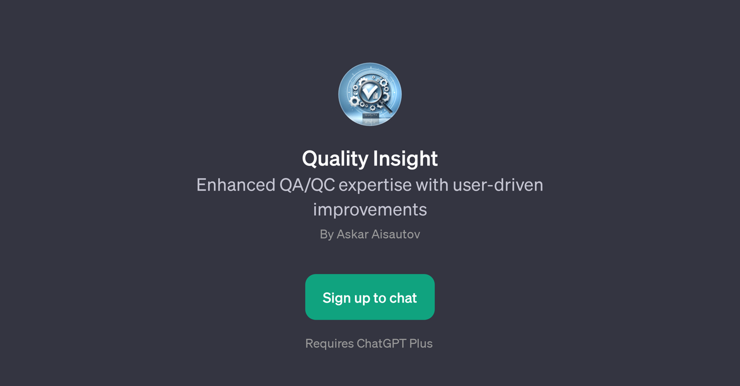 Quality Insight website