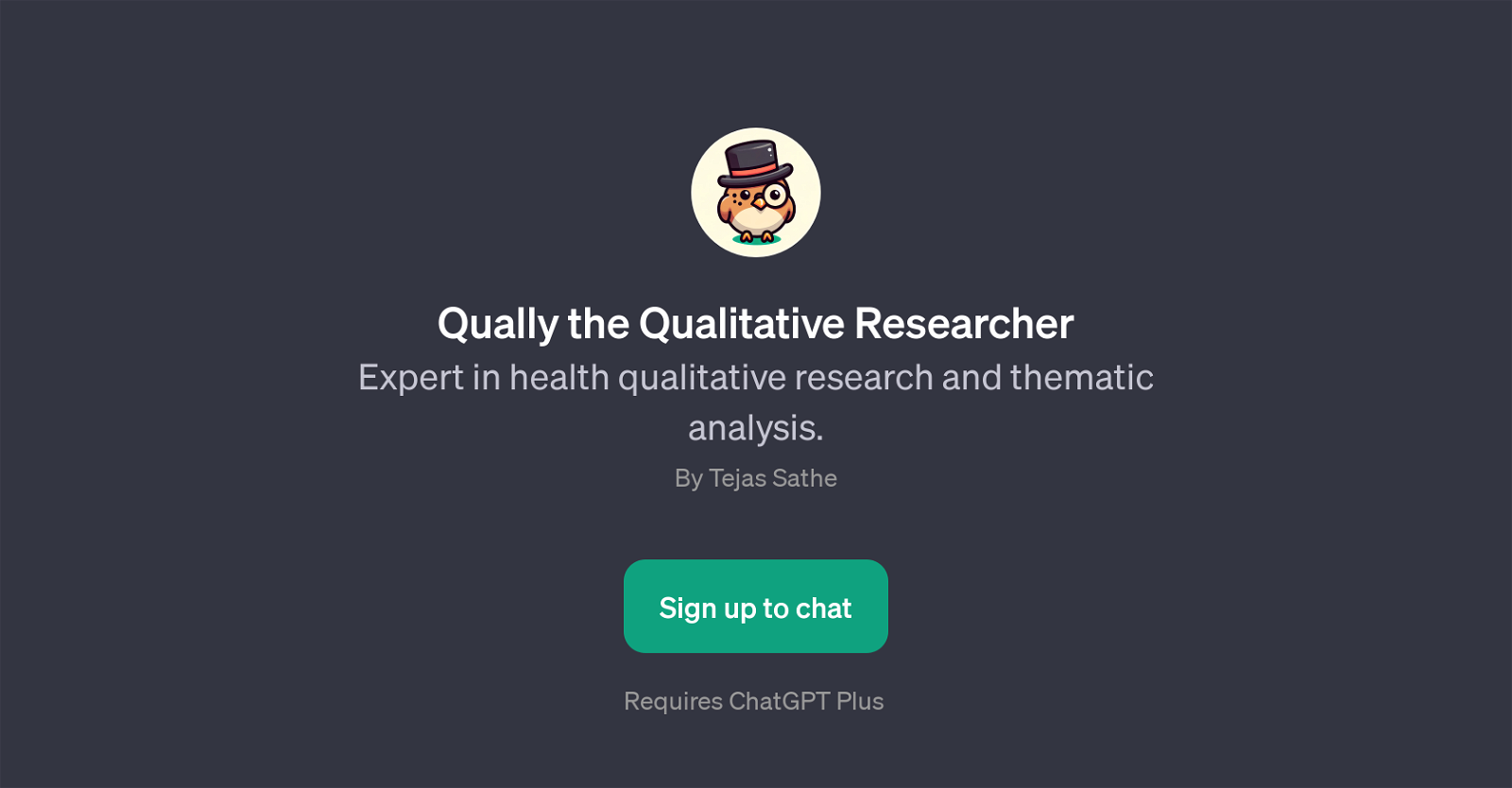 Qually the Qualitative Researcher website