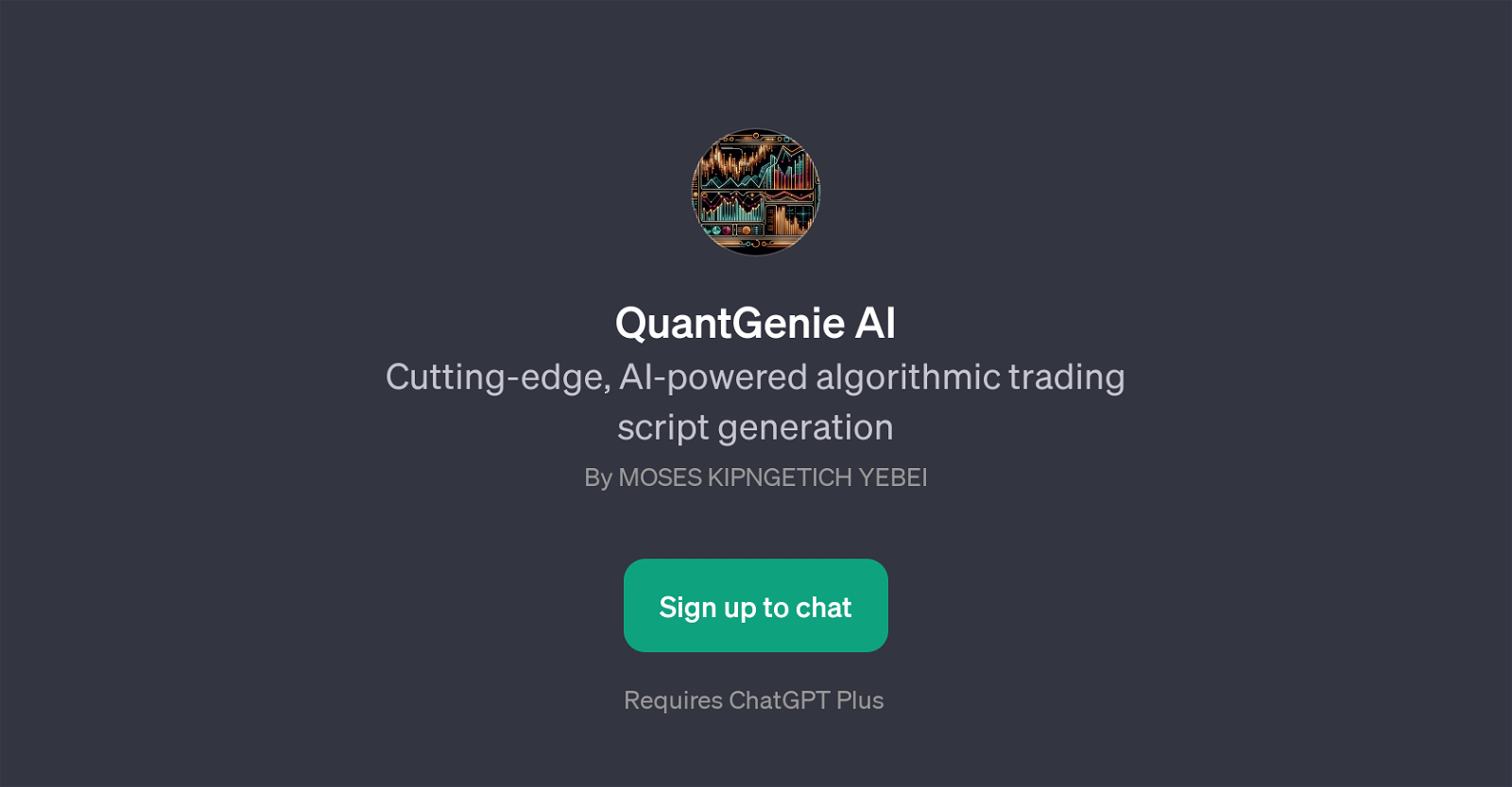 QuantGenie AI website