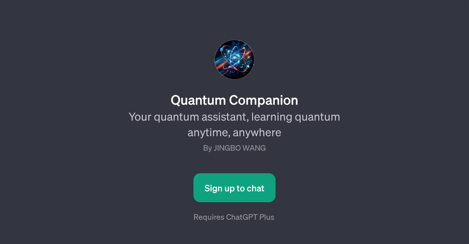 Quantum Companion website