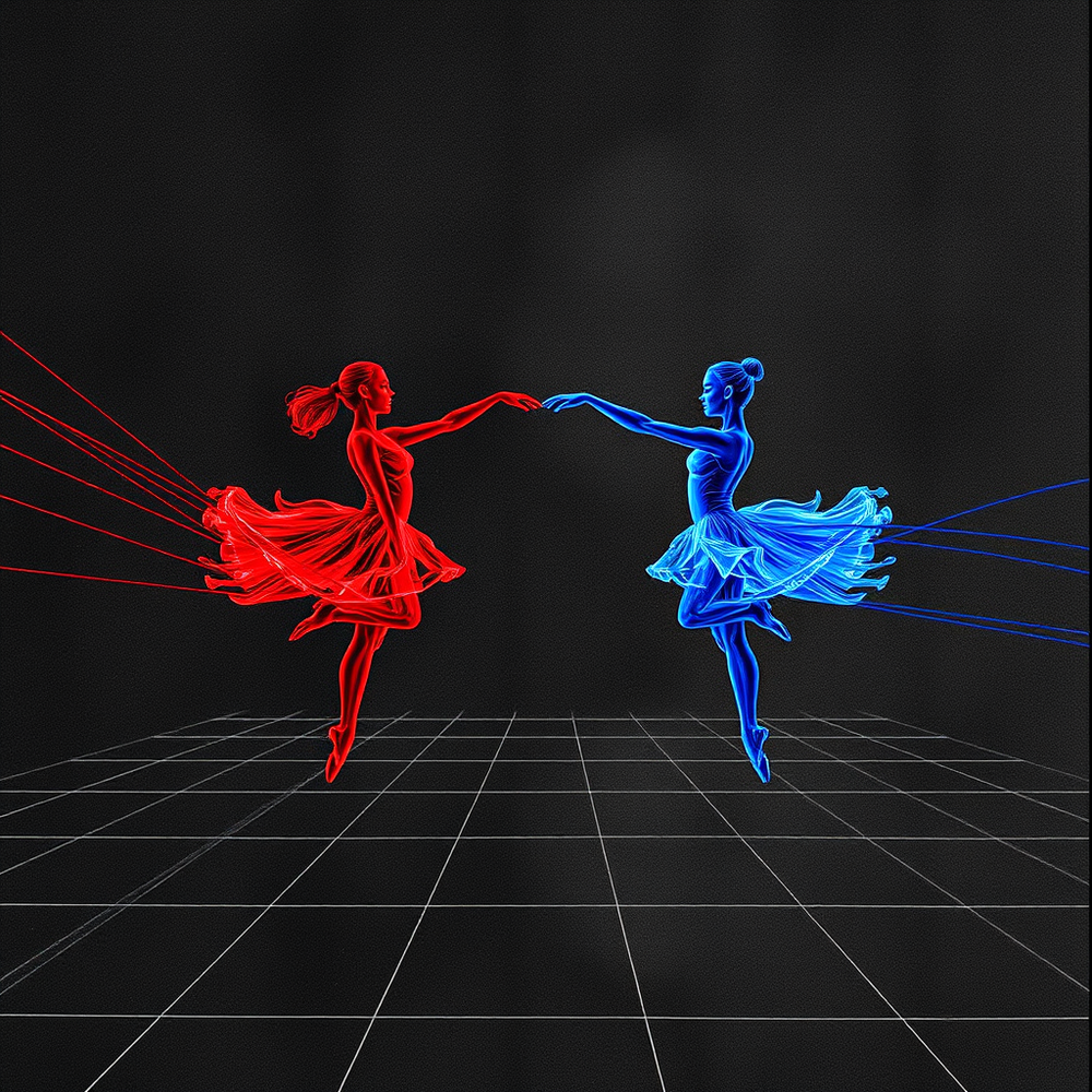 Quantum entanglement Art website