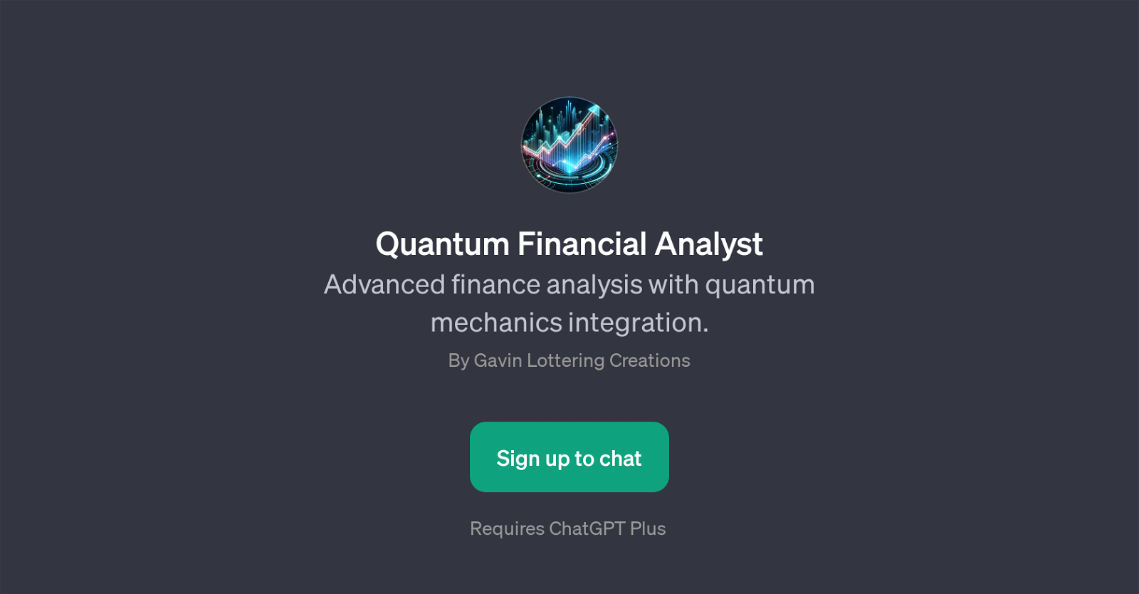 Quantum Financial Analyst website