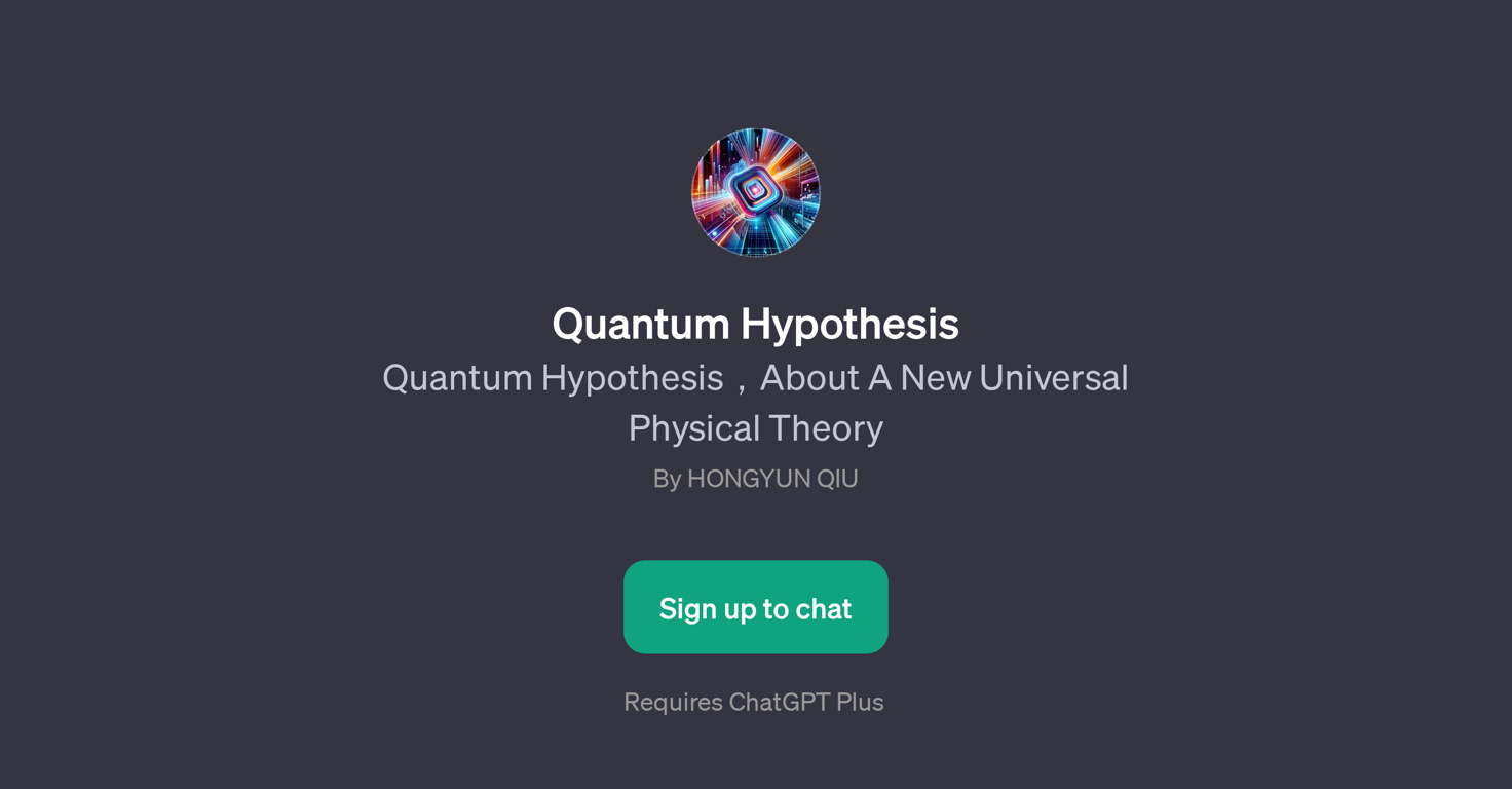 Quantum Hypothesis website