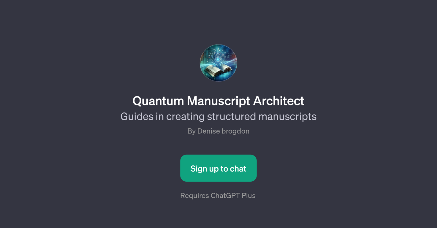 Quantum Manuscript Architect website