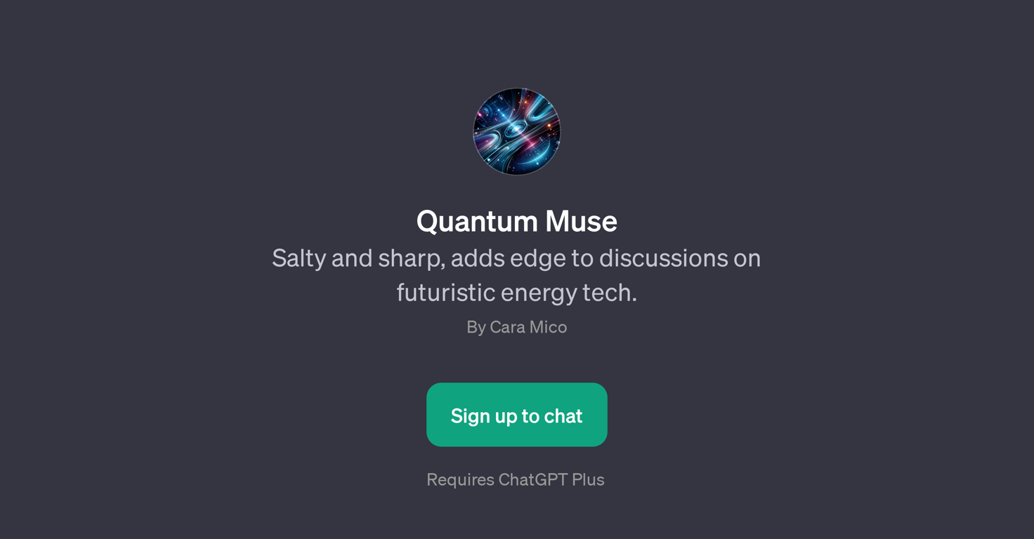 Quantum Muse website