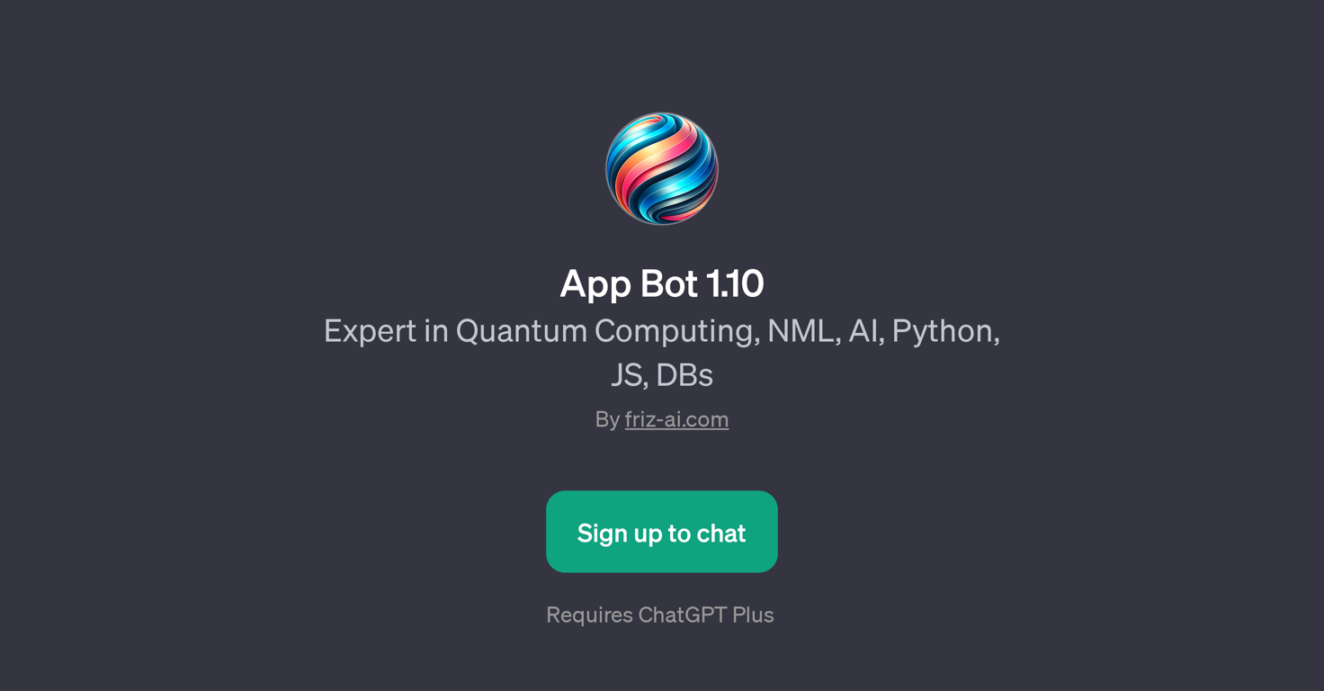 Quantum NML App Bot 1.11 website