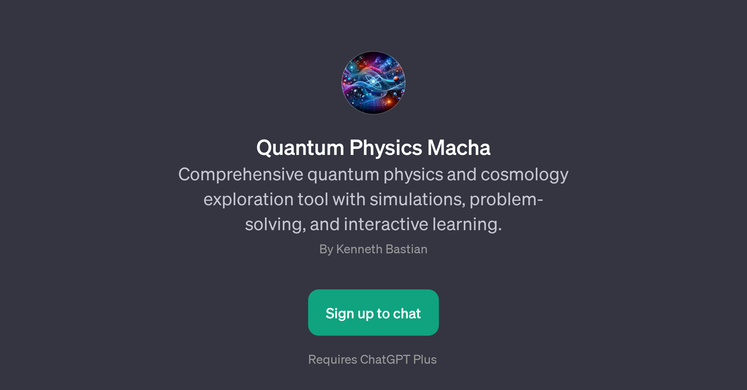 Quantum Physics Macha website