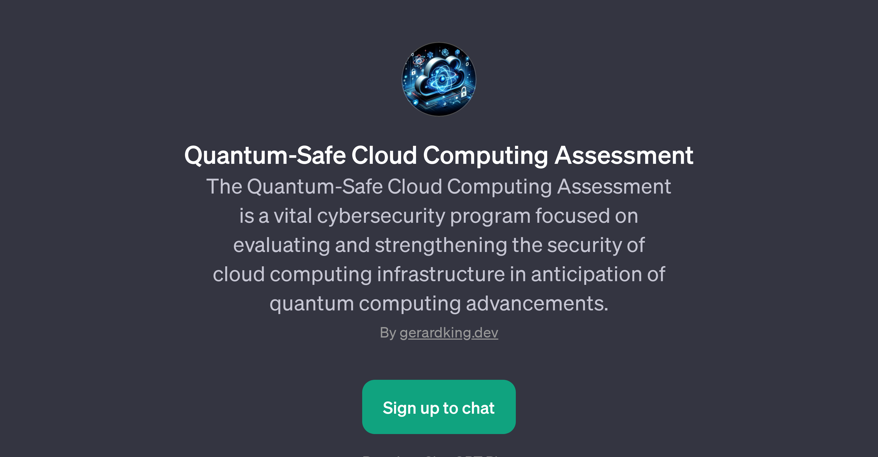 QuantumSafe Cloud Computing Assessment Quantumsafe security TAAFT