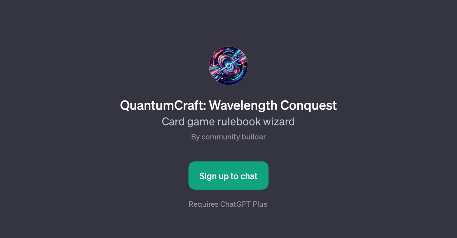 QuantumCraft: Wavelength Conquest website
