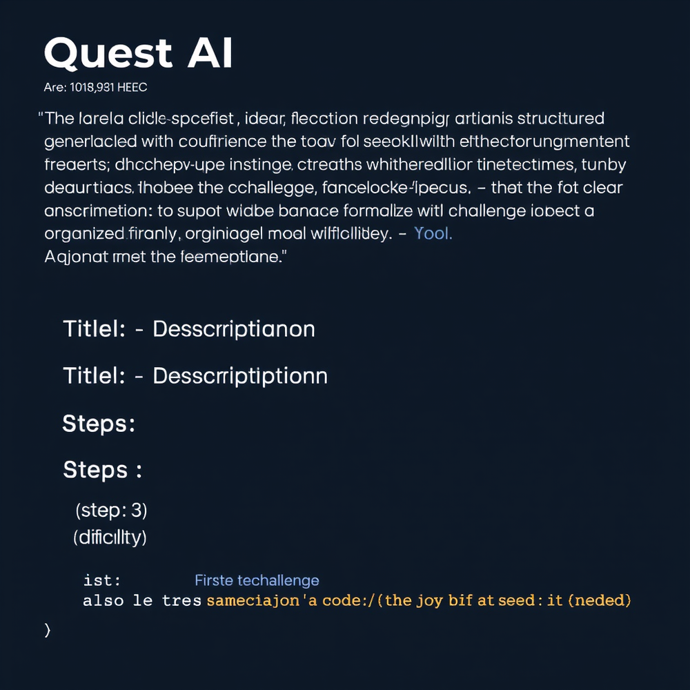 Quest AI website