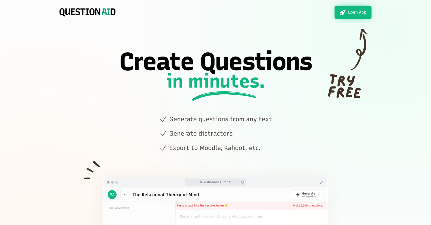 QuestionAid website