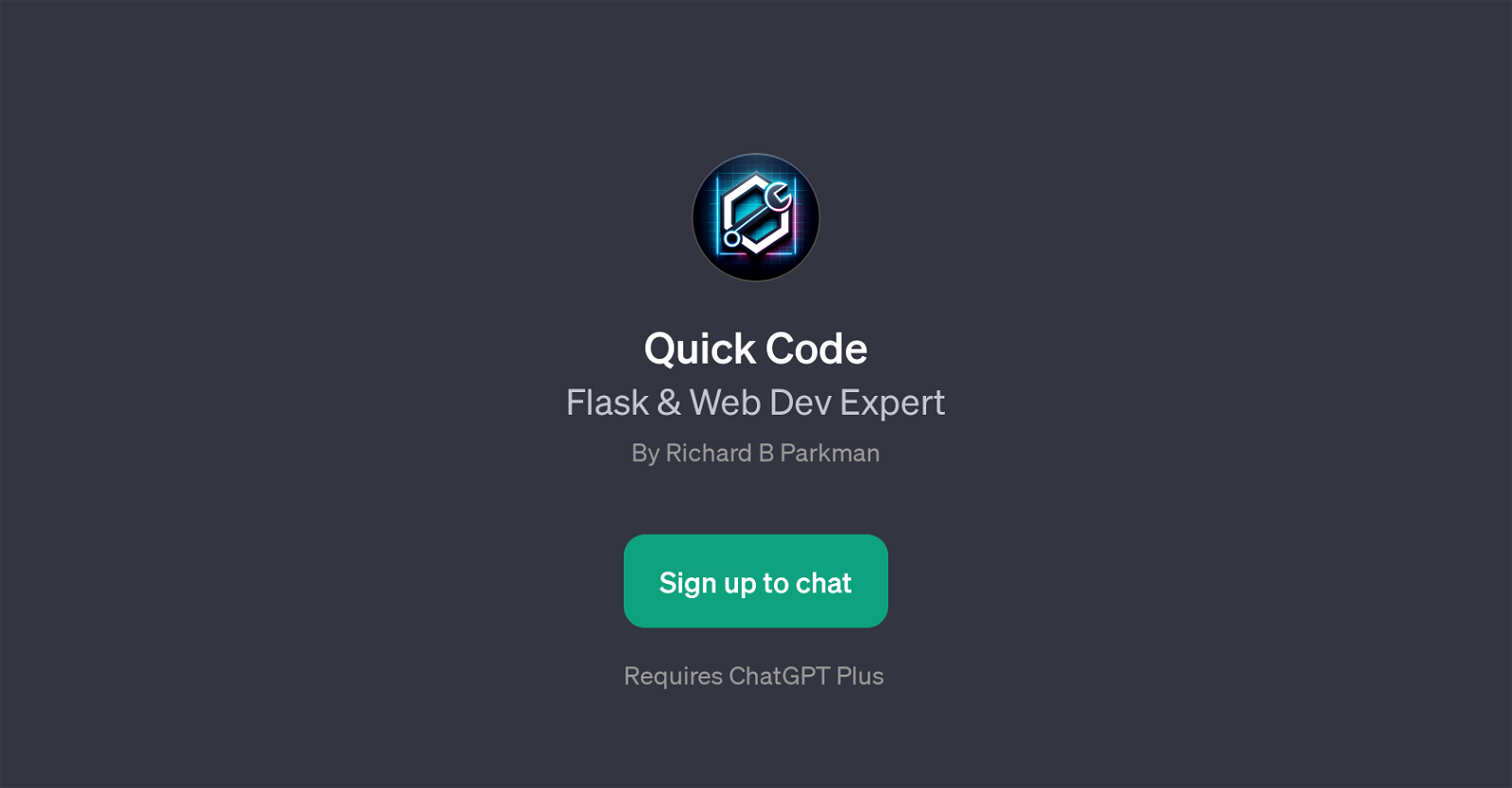 Quick Code website