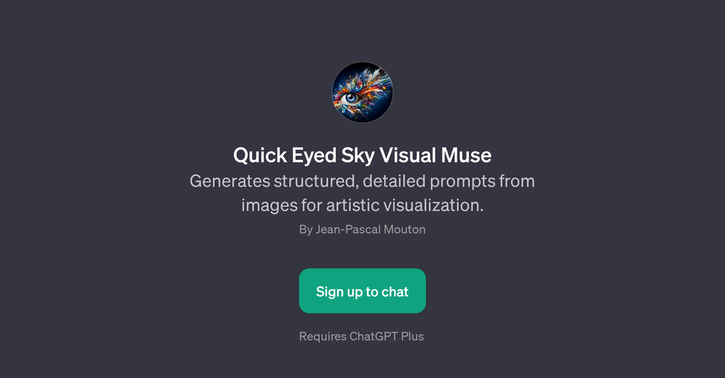 Quick Eyed Sky Visual Muse website
