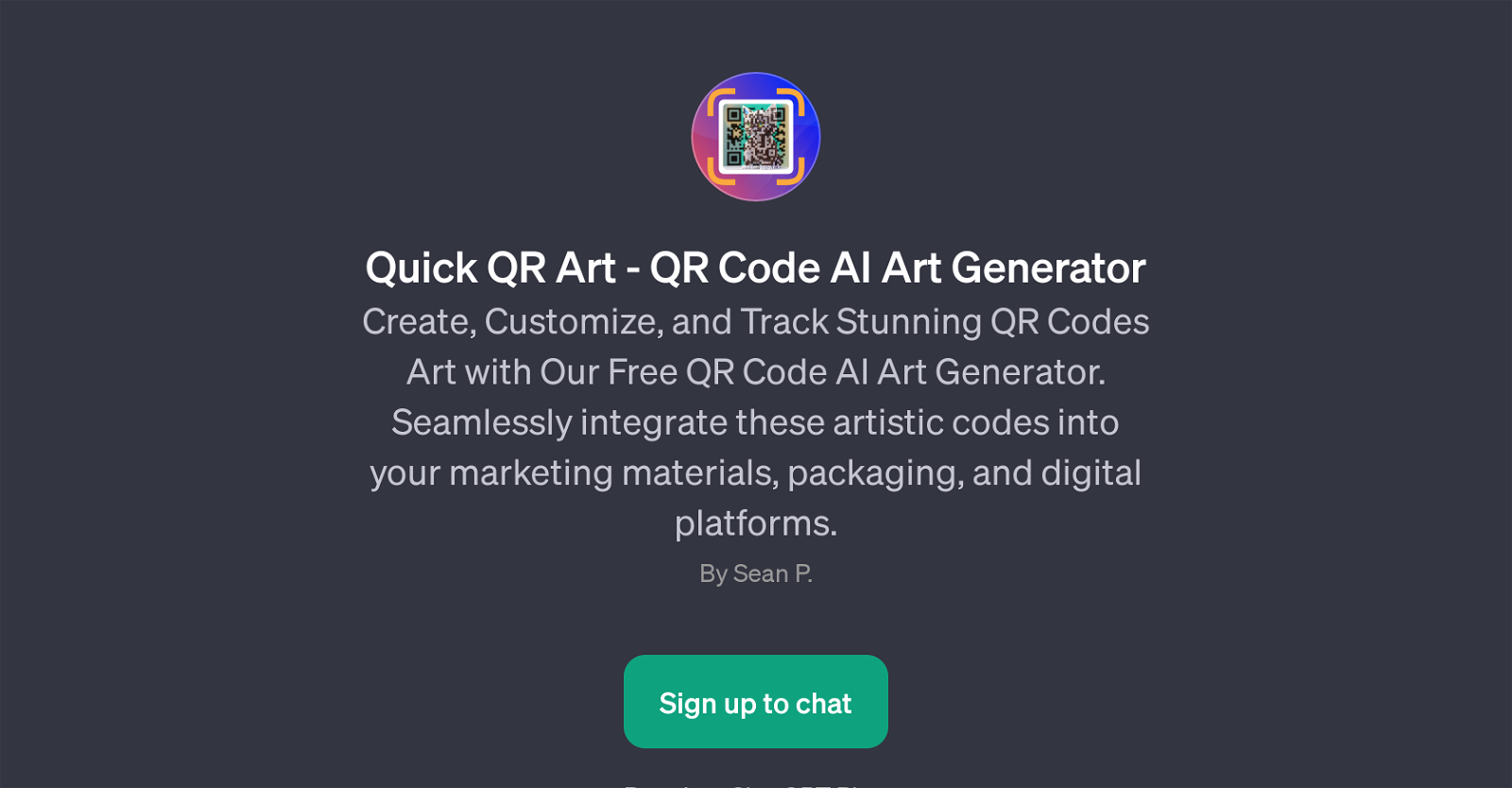 Quick QR Art - QR Code AI Art Generator website