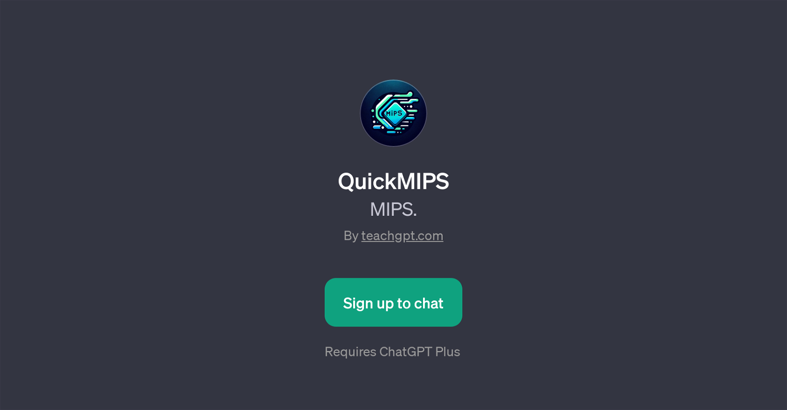 QuickMIPS website
