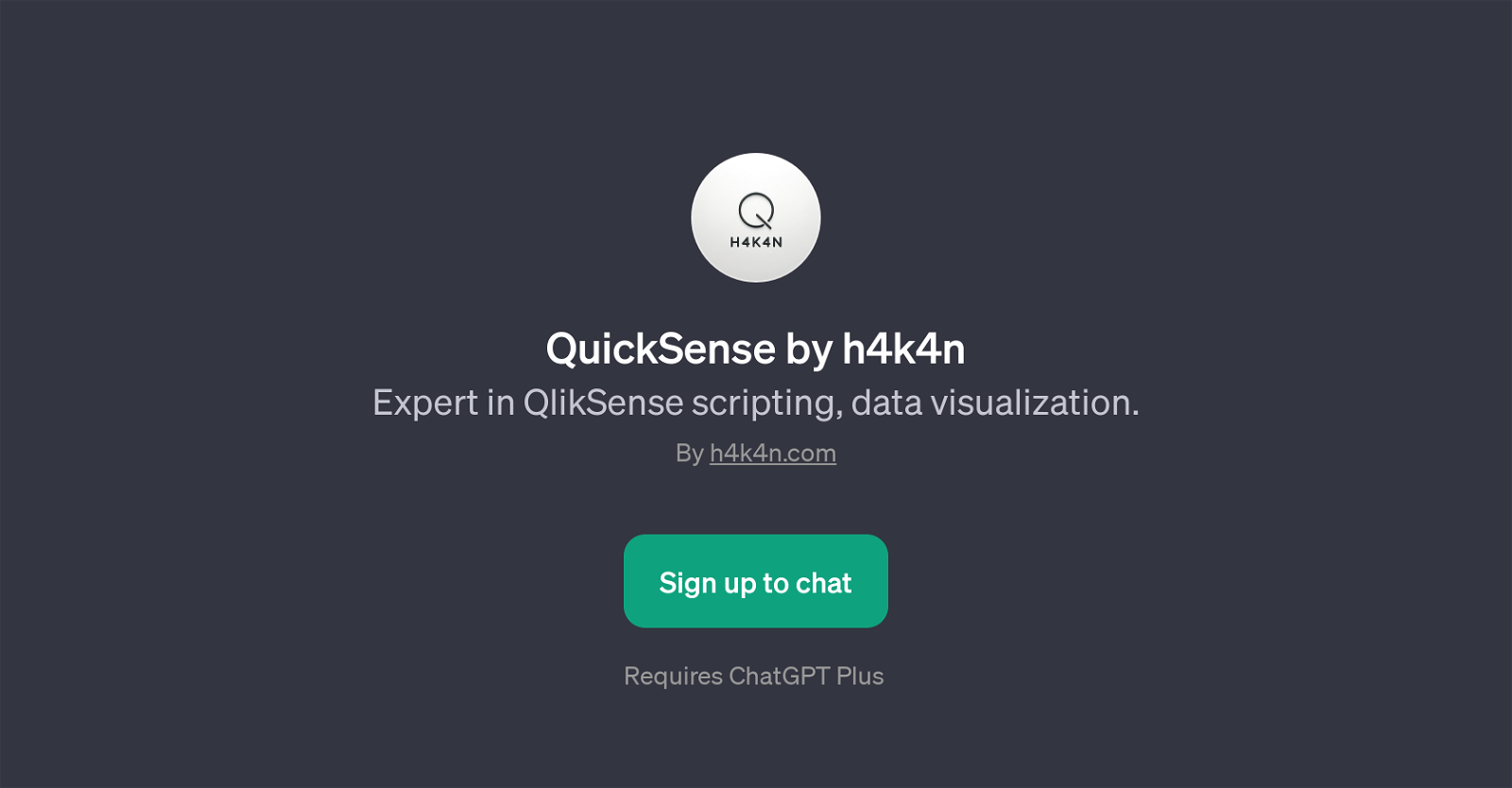 QuickSense by h4k4n website
