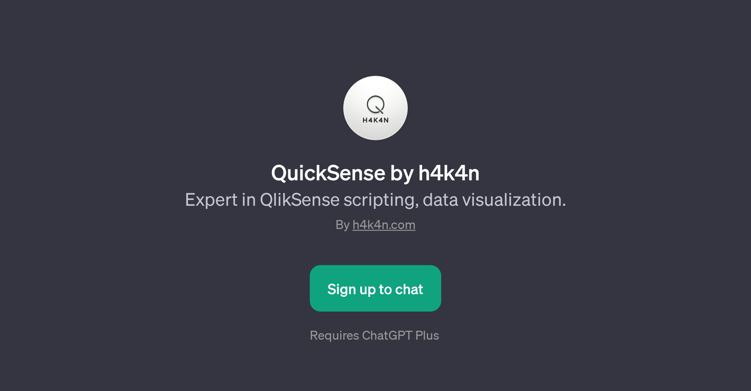 QuickSense by h4k4n website