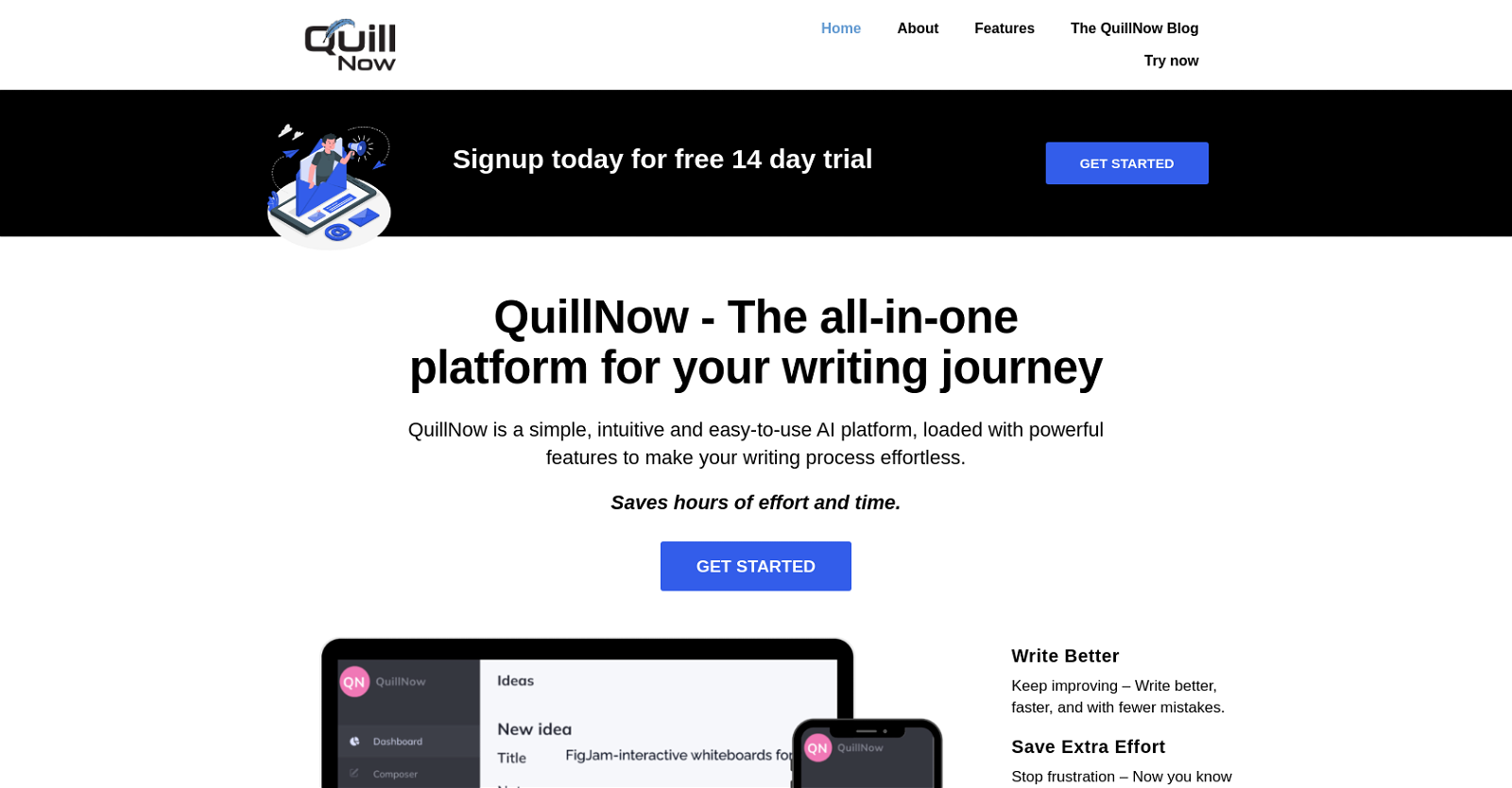 Quillnow website