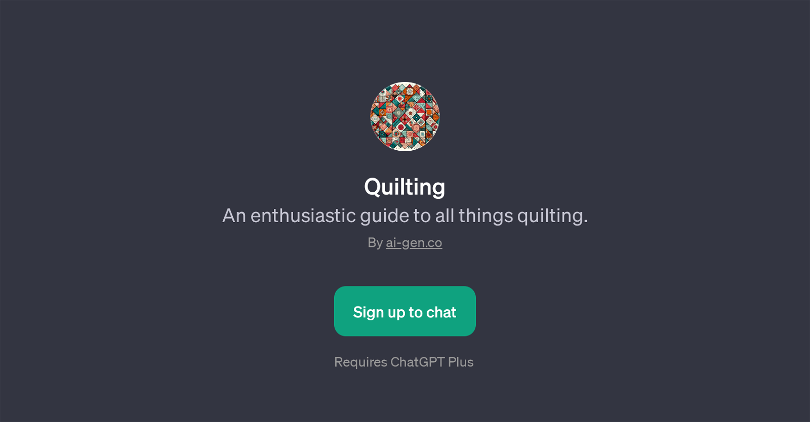 Quilting website
