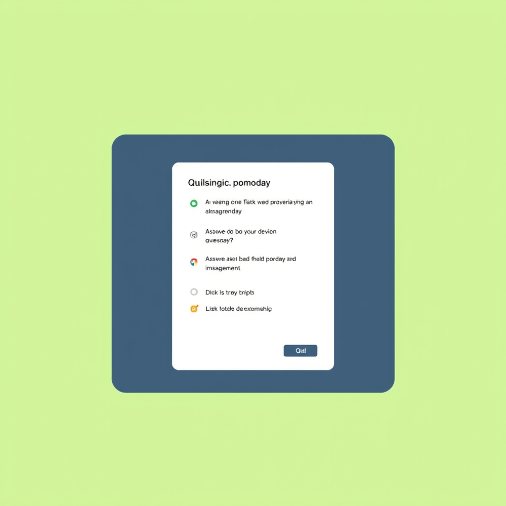 Quiz Generator Using Lecture Slides website