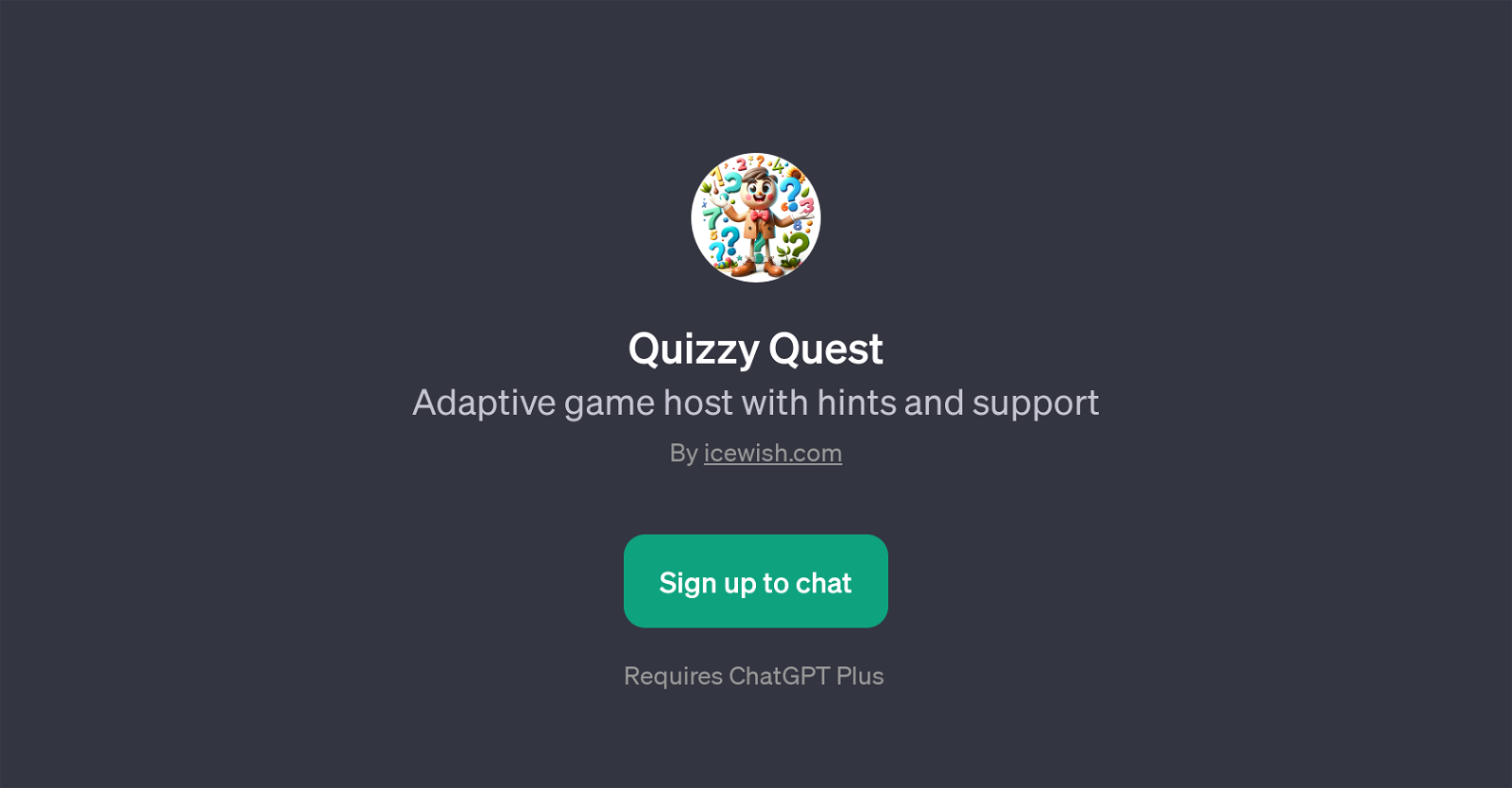 Quizzy Quest website