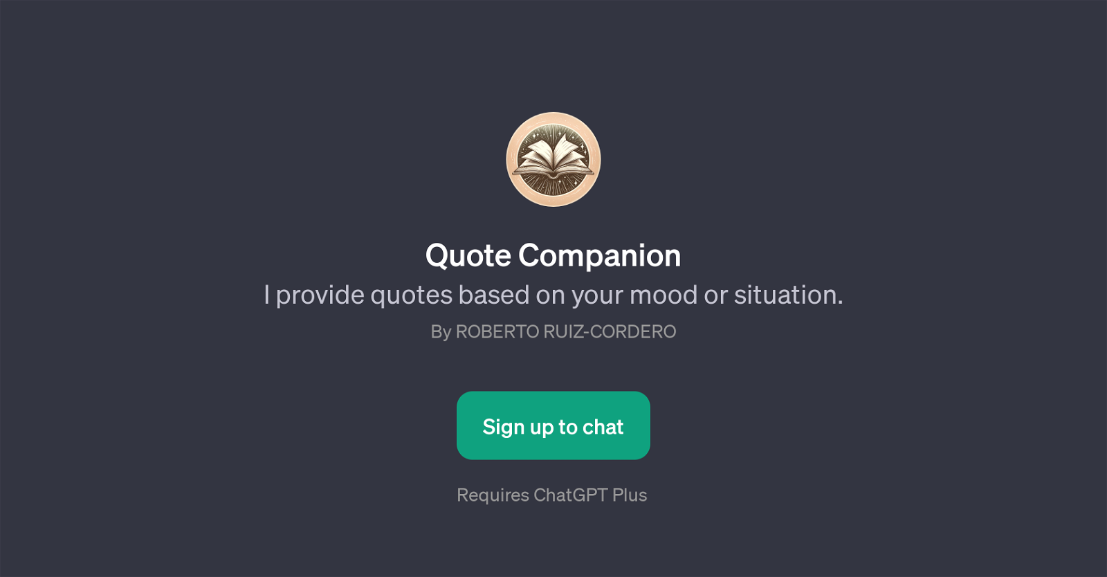 Quote Companion website