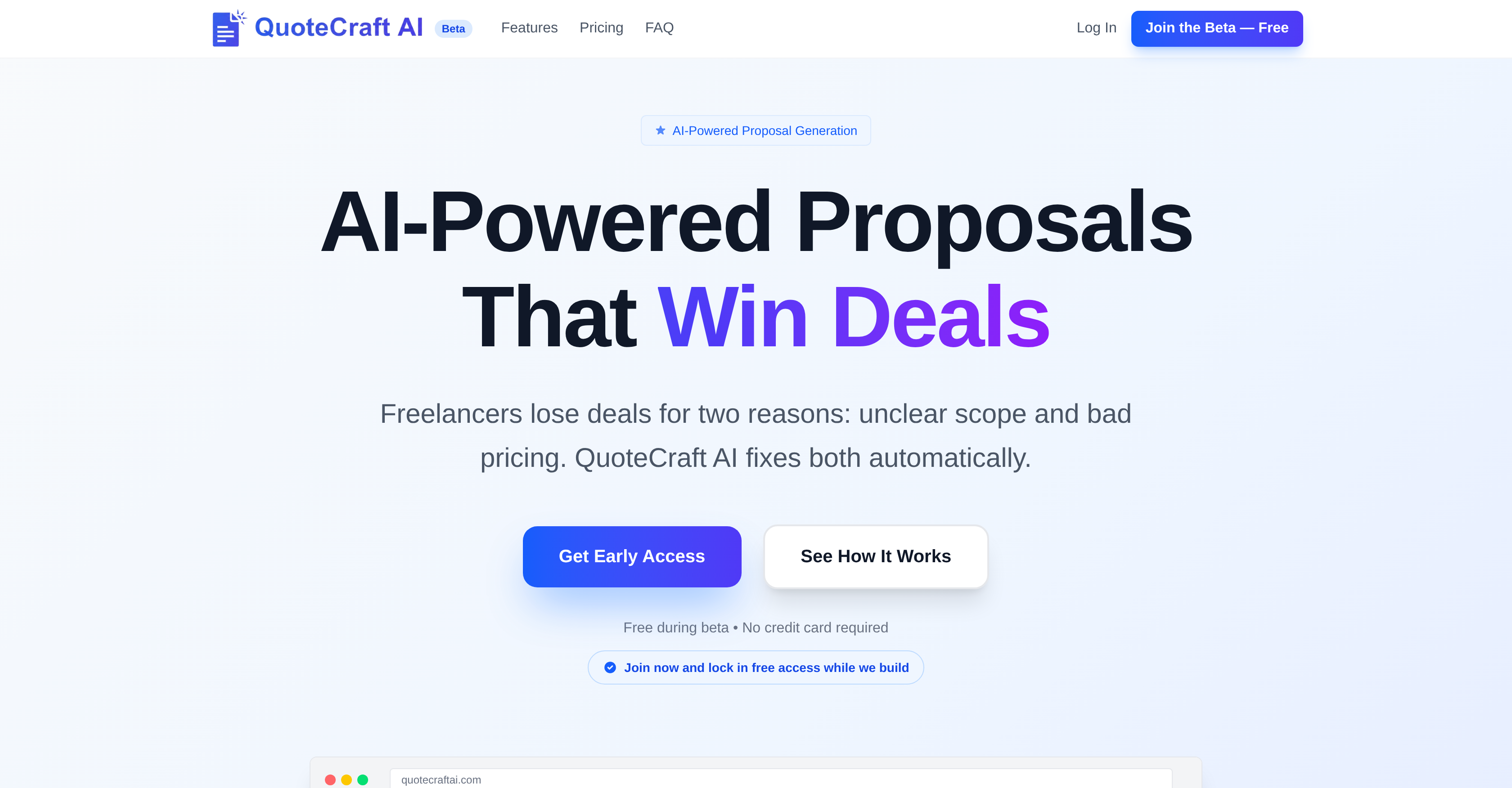 QuoteCraft AI logo