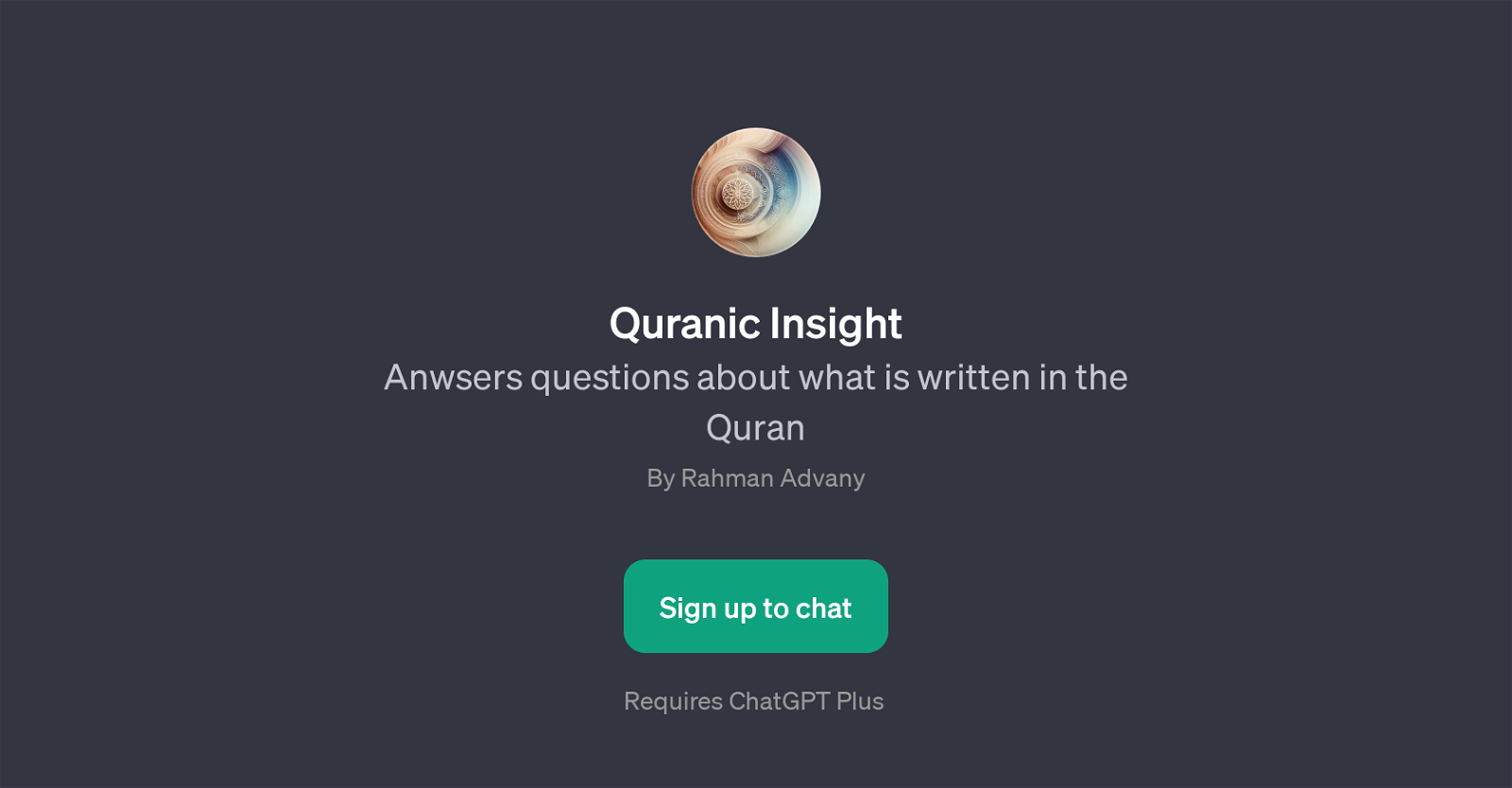 Quranic Insight website