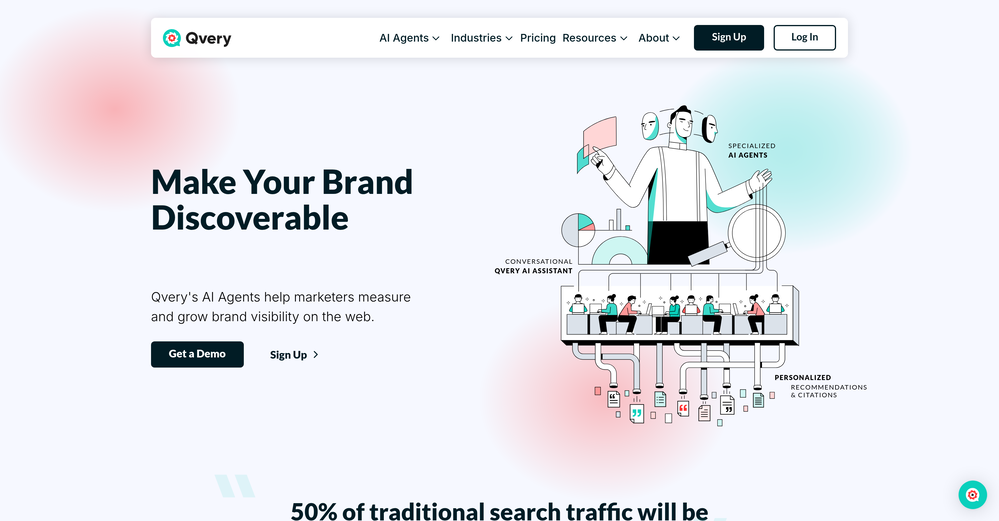 Qvery website