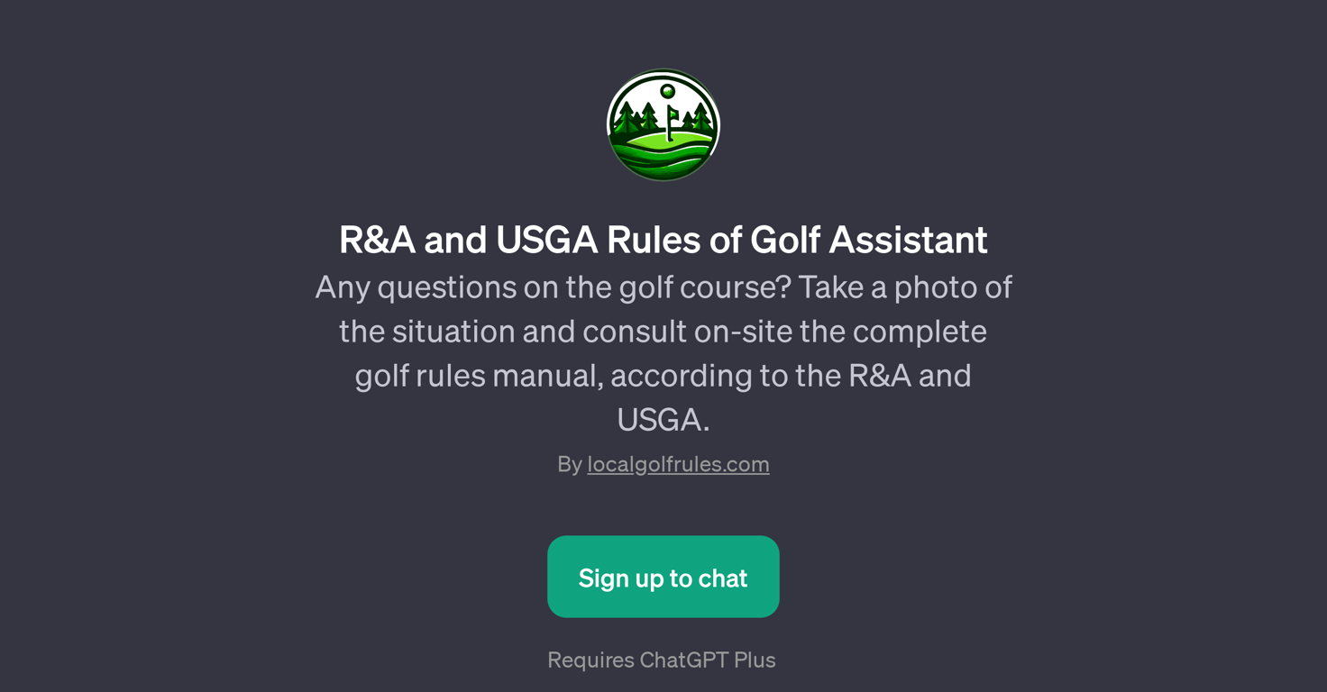 R&A and USGA Rules of Golf Assistant website