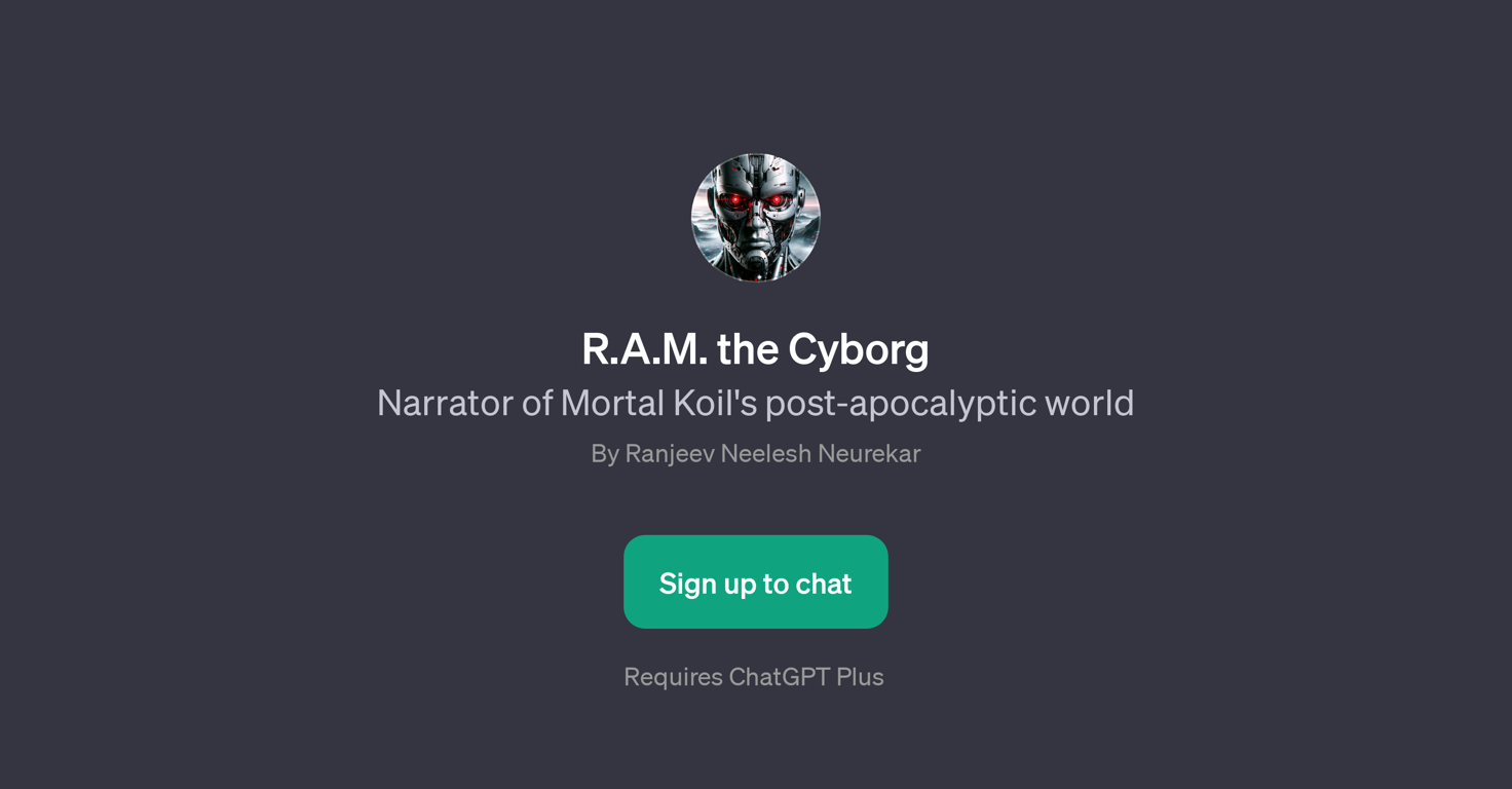 R.A.M. the Cyborg website