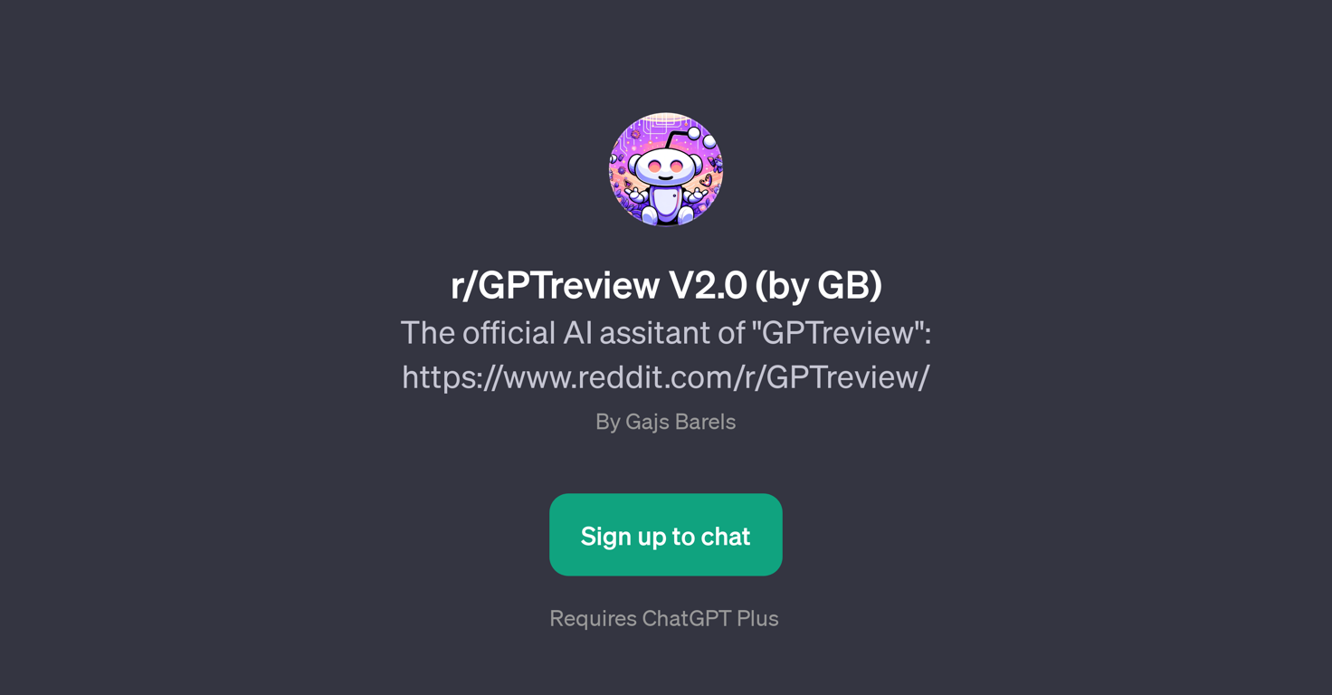 r/GPTreview V2.0 (by GB) website