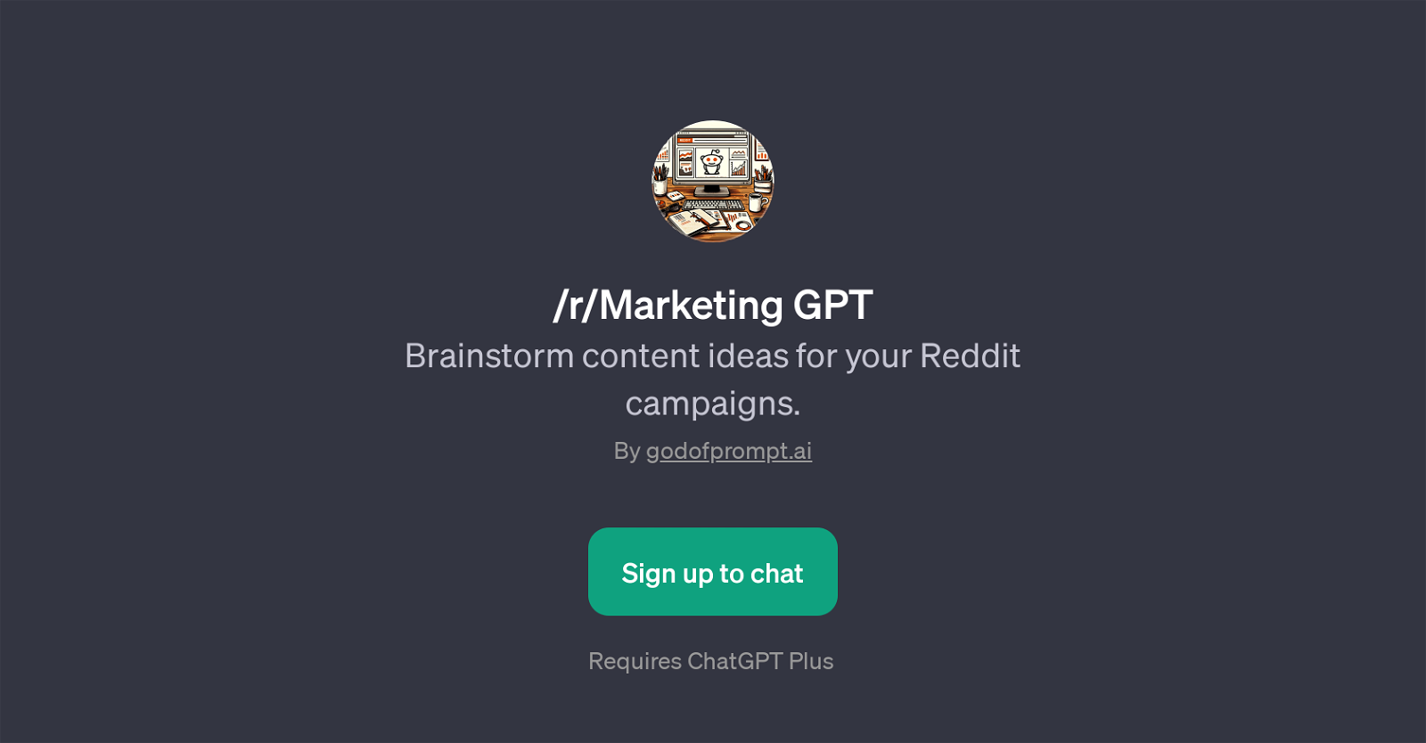 /r/Marketing GPT website