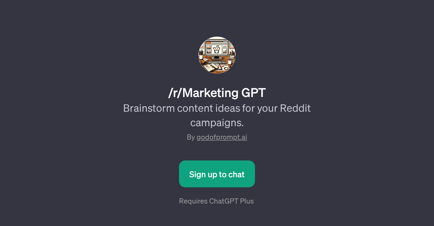 /r/Marketing GPT website