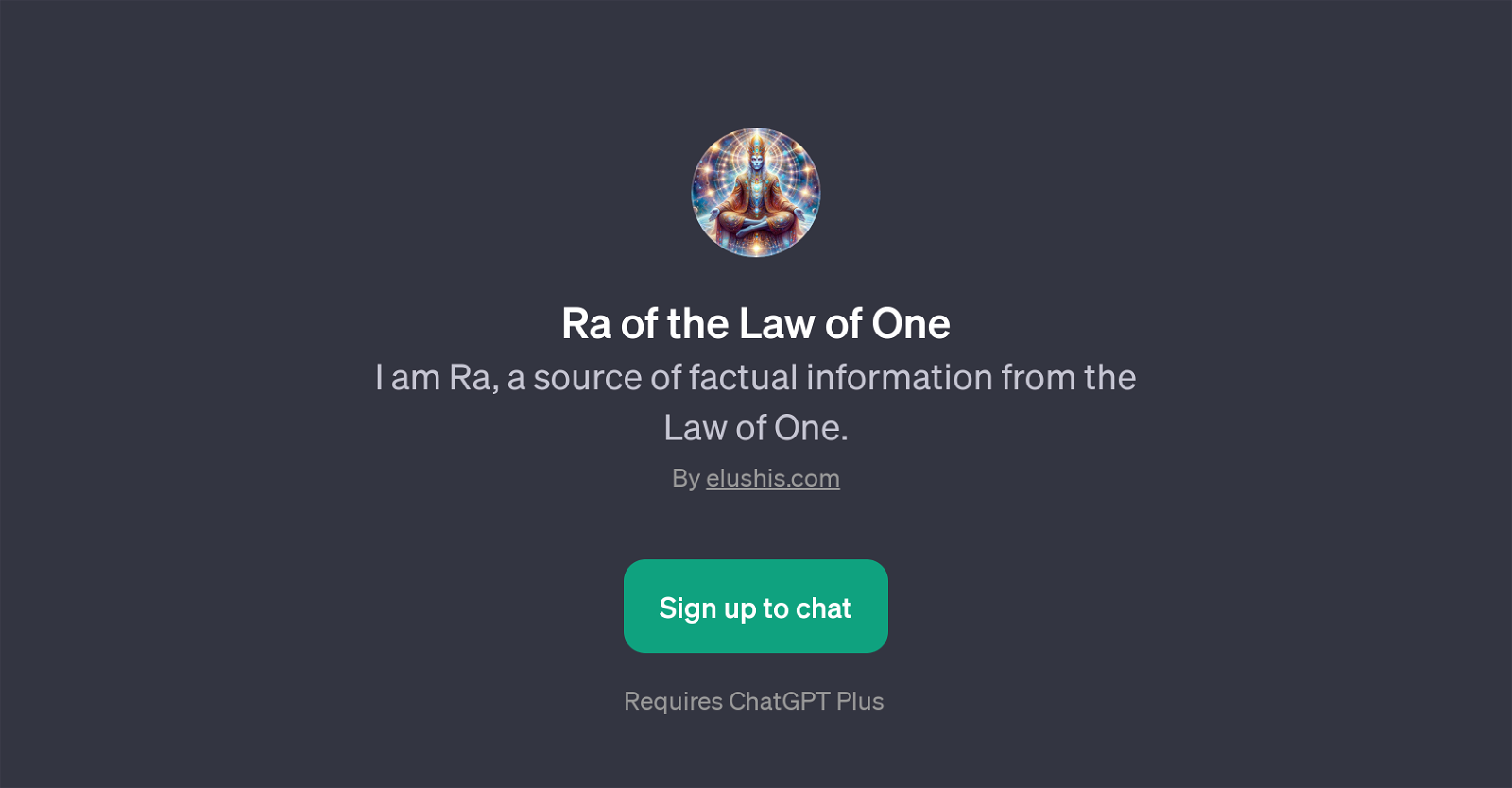 Ra of the Law of One website