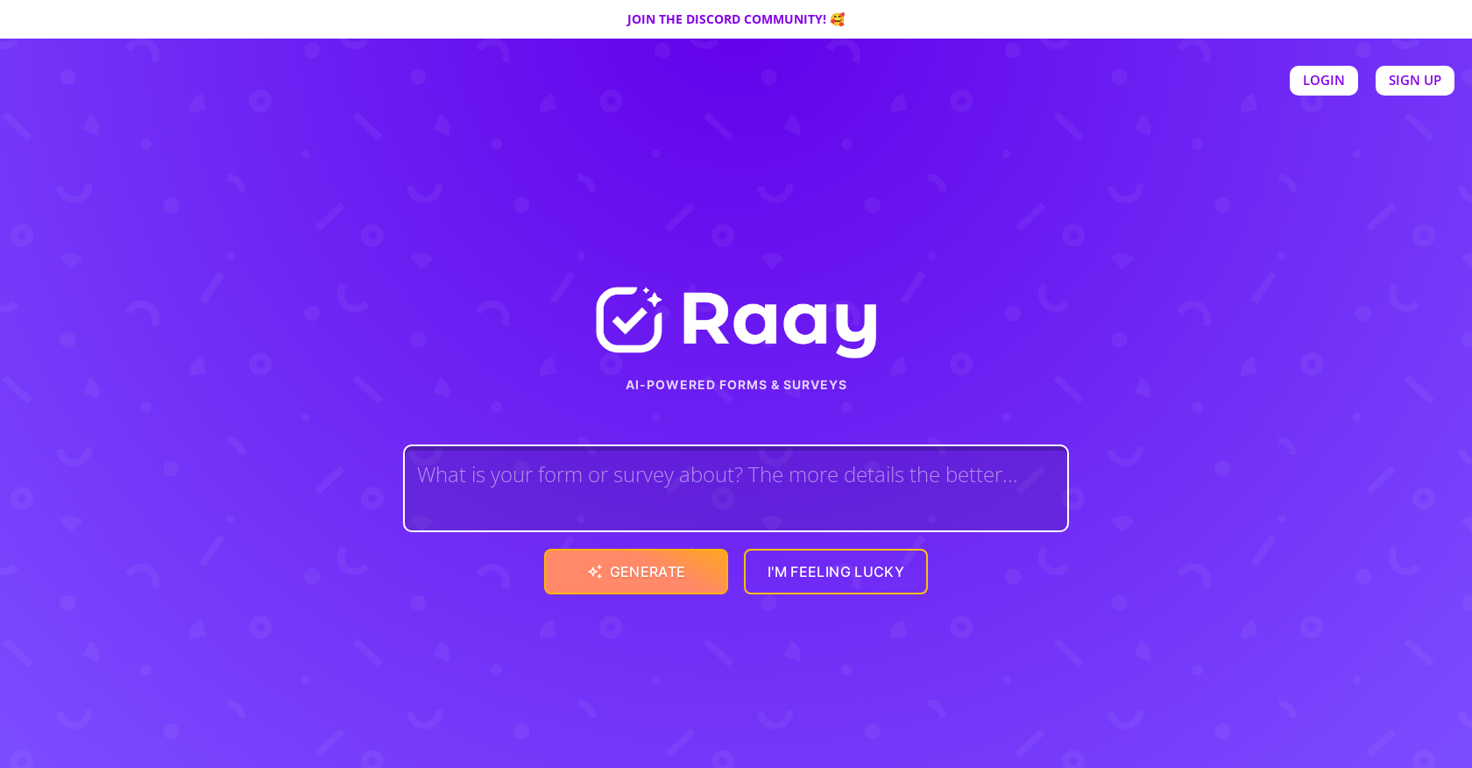 Raay website