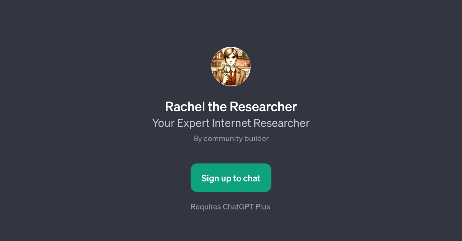 Rachel the Researcher website