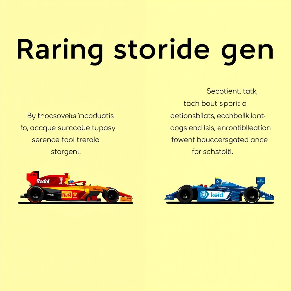 Racing story idea gen website
