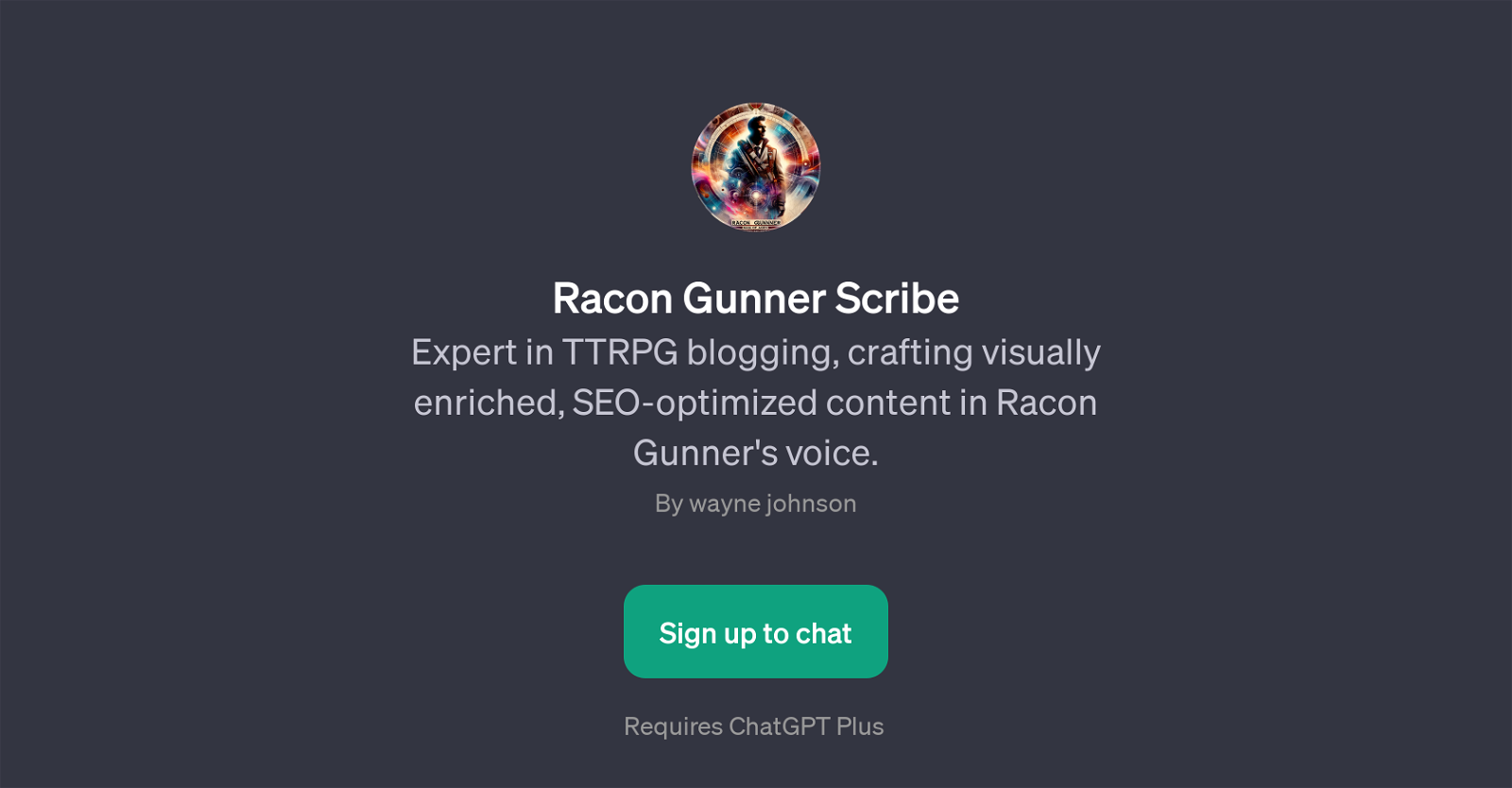 Racon Gunner Scribe website