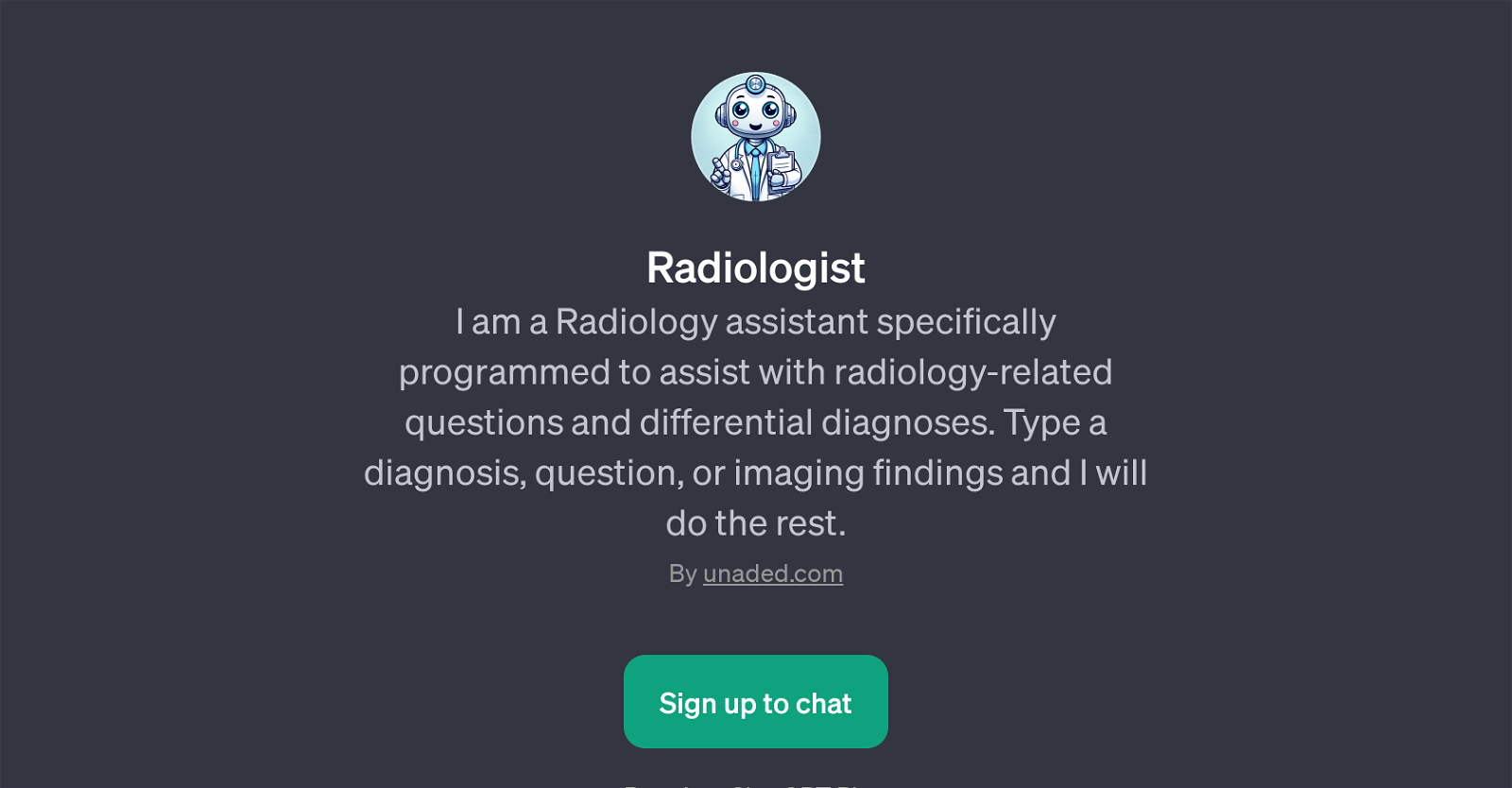 Radiologist website