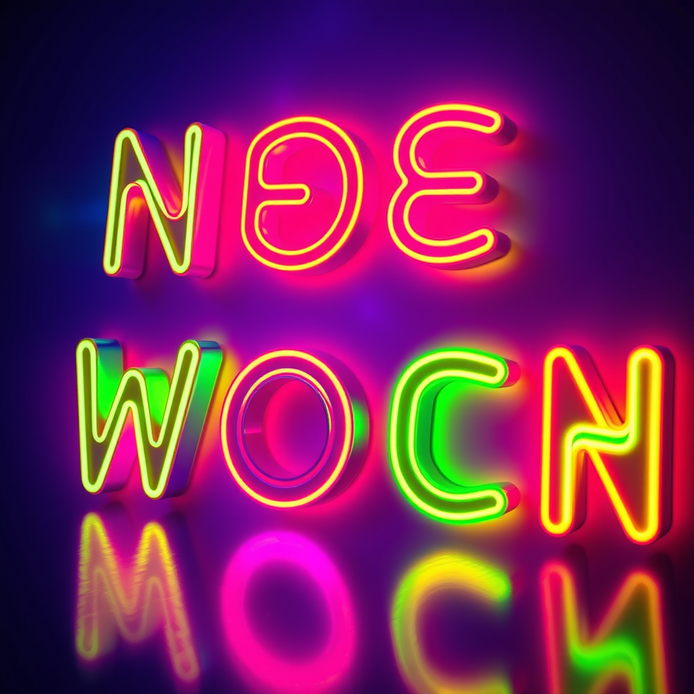Rainbow Neon Glow Generator – Generate text with multicolor neon glows, perfect for party or festival vibes. website