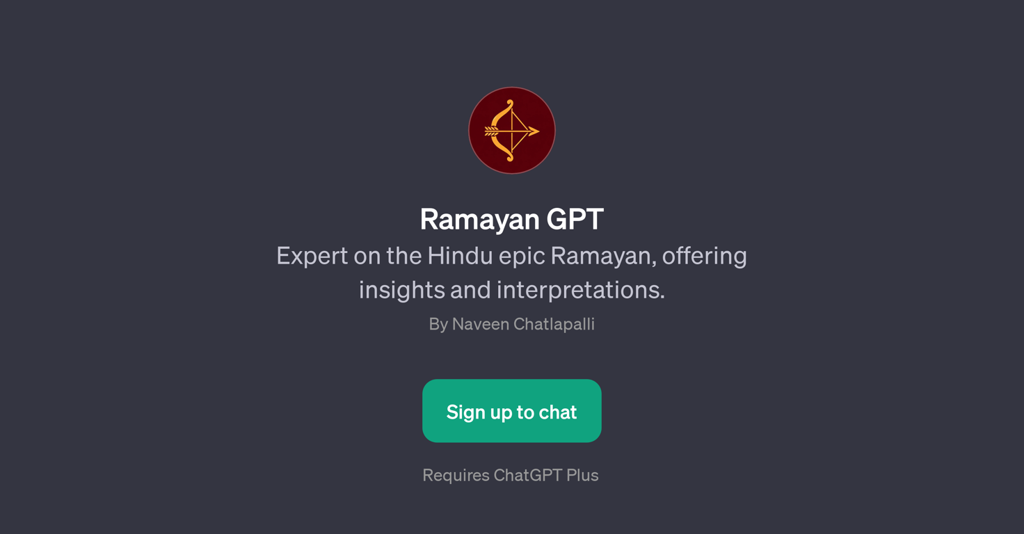 Ramayan GPT website