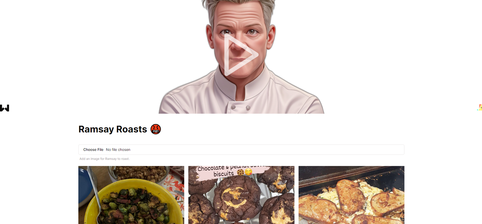 Ramsay Roasts website