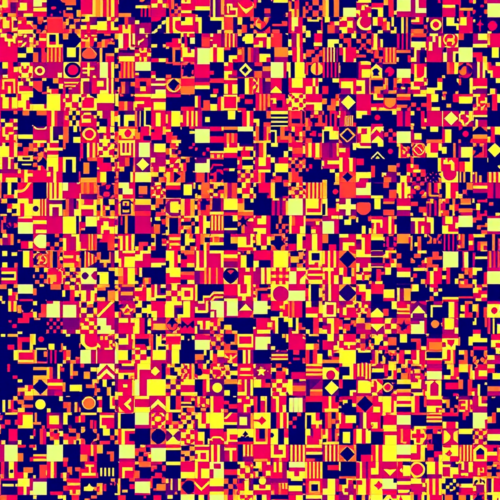 random pixel image generator website