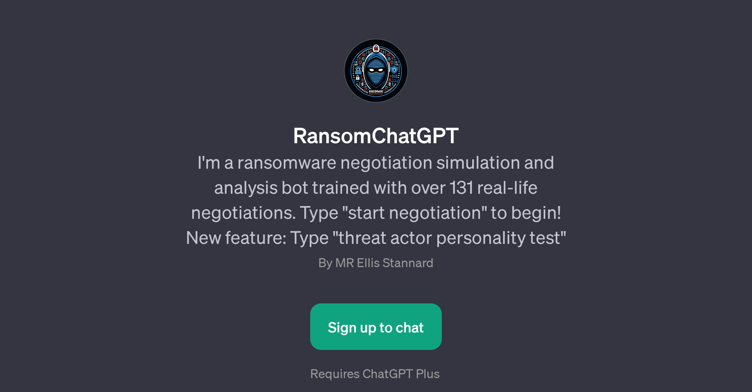 RansomChatGPT website